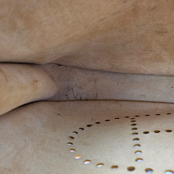 HERMÈS ORANGE CLEMENCE EVELYNE I GM - Picture 8 of 13